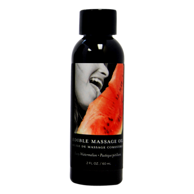 Watermelon Edible Massage Oil -- 2 oz