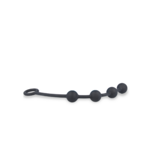 EXCITE Silicone Anal Beads - Black