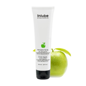 INLUBE Green Apple water based sliding gel - 100ml