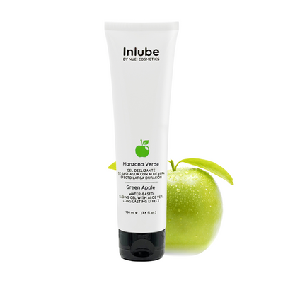 INLUBE Green Apple water based sliding gel - 100ml