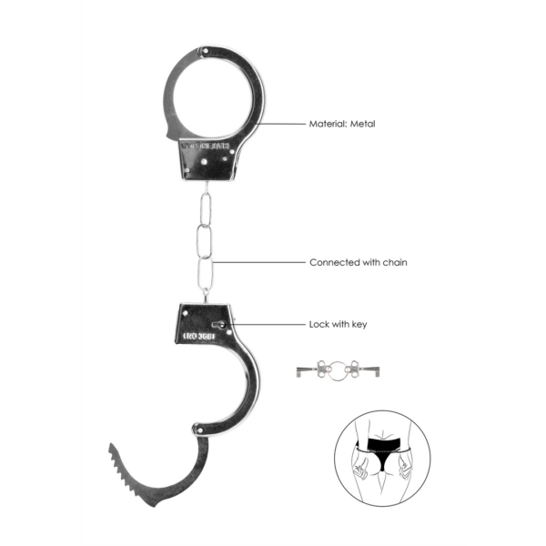 Beginner's Handcuffs Metal (56gram)