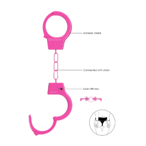 Beginner's Handcuffs Pink (56gram)