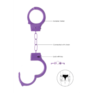 Beginner's Handcuffs Purple (56gram)