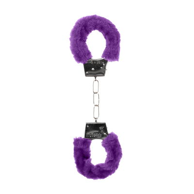 Beginner's Handcuffs Purple Furry (61gram)