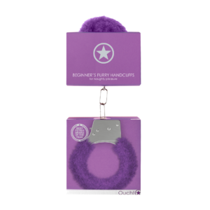 Beginner's Handcuffs Purple Furry (61gram)