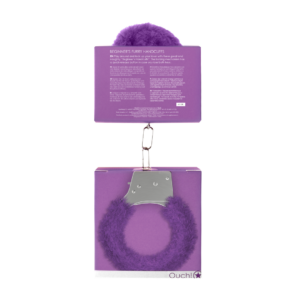 Beginner's Handcuffs Purple Furry (61gram)