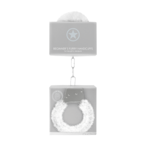 Beginner's Handcuffs White Furry (61gram)