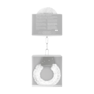 Beginner's Handcuffs White Furry (61gram)