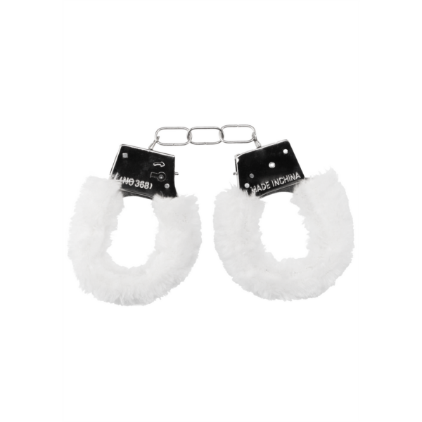 Beginner's Handcuffs White Furry (61gram)