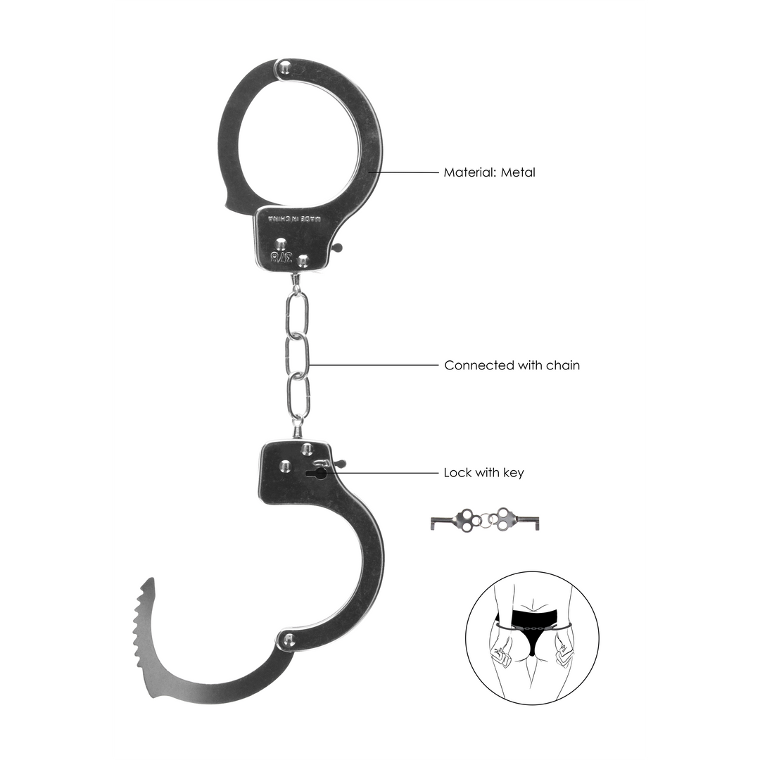 Pleasure Handcuffs Metal (83gram)