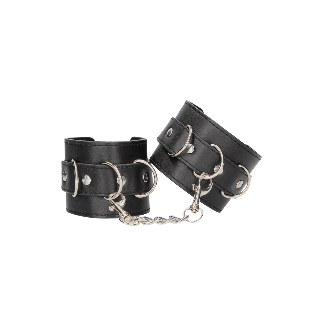 Leather Cuffs Black