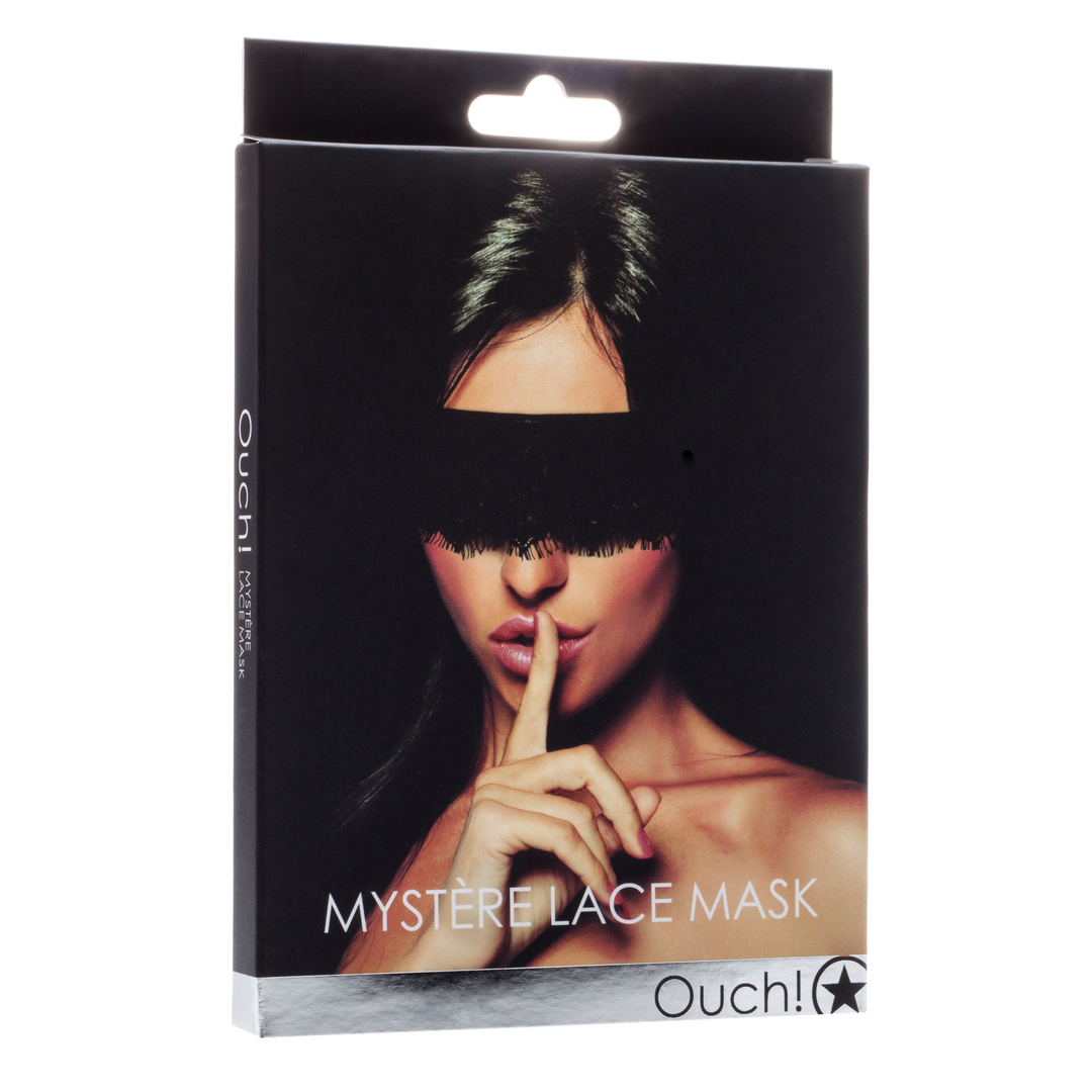 Mysthre Lace Mask - Black