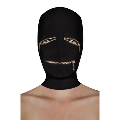 Extreme Zipper Mask with Eye and Mouth Zipper