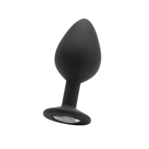 Diamond Butt Plug - Black - Large