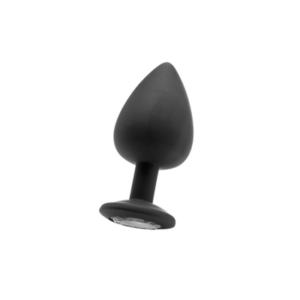 Diamond Butt Plug - Black - Extra Large