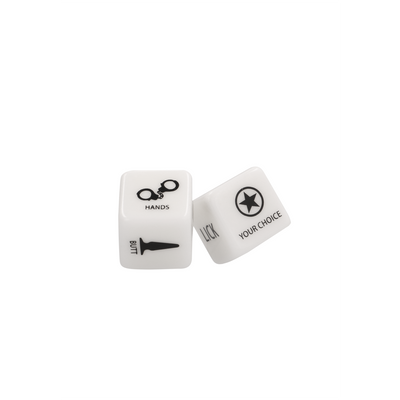 Ouch! - BDSM Naughty Dice - Black