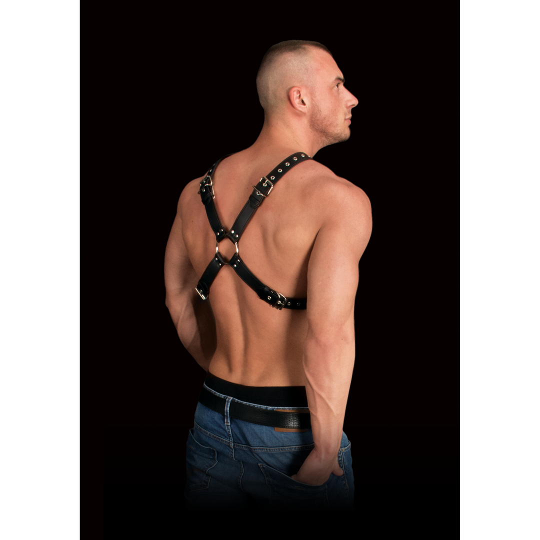 Ouch! - Adonis - High Halter - Black