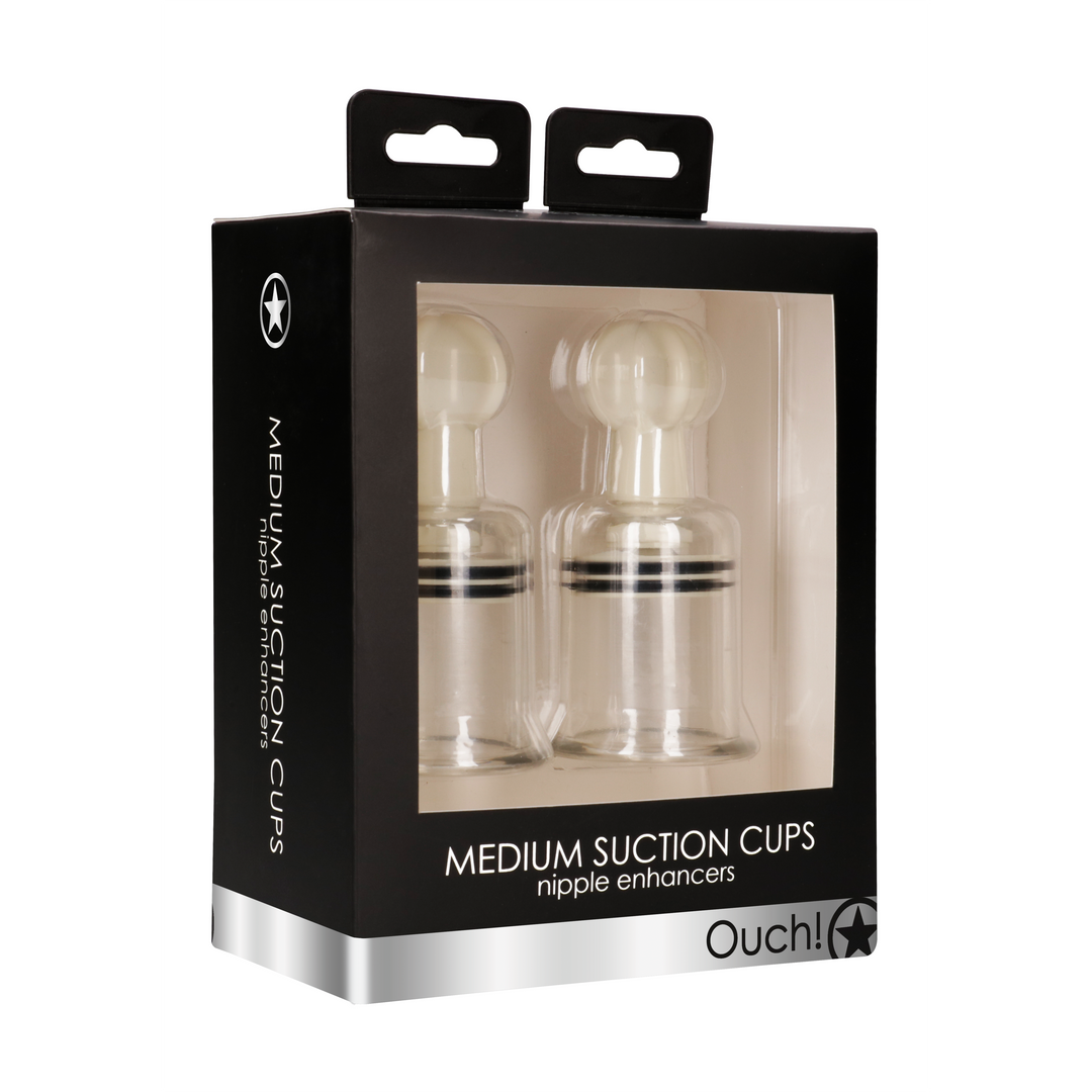 Ouch! - Suction Cup Medium - Transperant