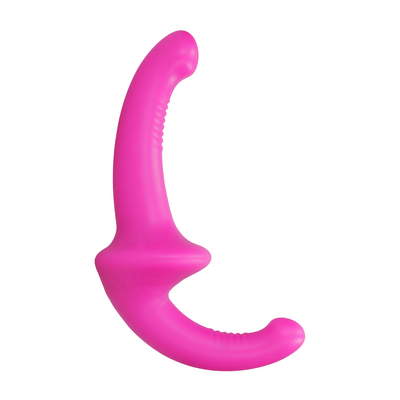 Ouch! - Silicone Strapless Strapon - Pink