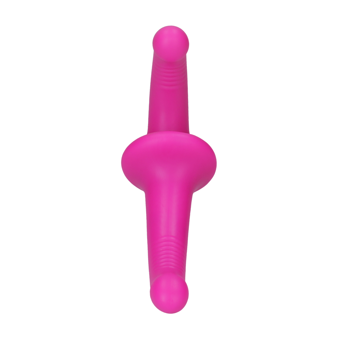 Ouch! - Silicone Strapless Strapon - Pink