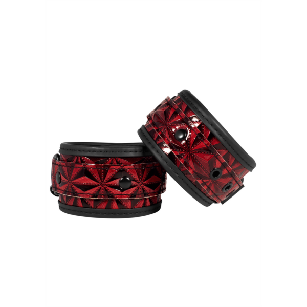 Luxury Hand Cuffs - Burgundy