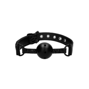 Breathable Luxury Ball Gag - Black