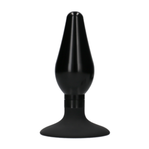 Interchangeable Butt Plug Set - Pointed Medium - Black 1