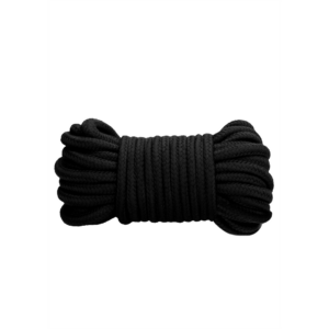 Thick Bondage Rope - 10 meter - Black