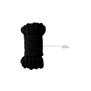 Thick Bondage Rope - 10 meter - Black