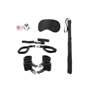 Bed Post Bindings Restraing Kit - Black