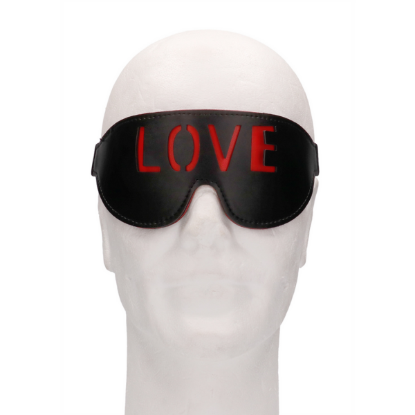 Ouch! Blindfold - LOVE - Black