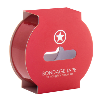 Non Sticky Bondage Tape - 17.5 Mtr x 2cm - Red