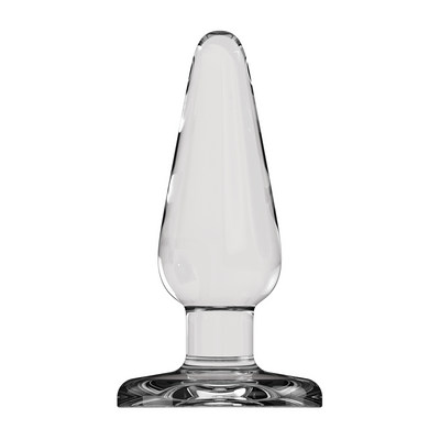 Butt Plug - Basic - 5 Inch - Glass