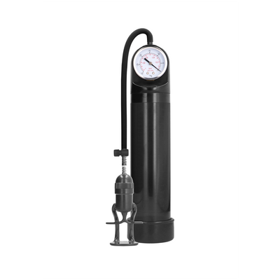 Pumped - Deluxe  Pump With Advanced PSI Gauge - Black