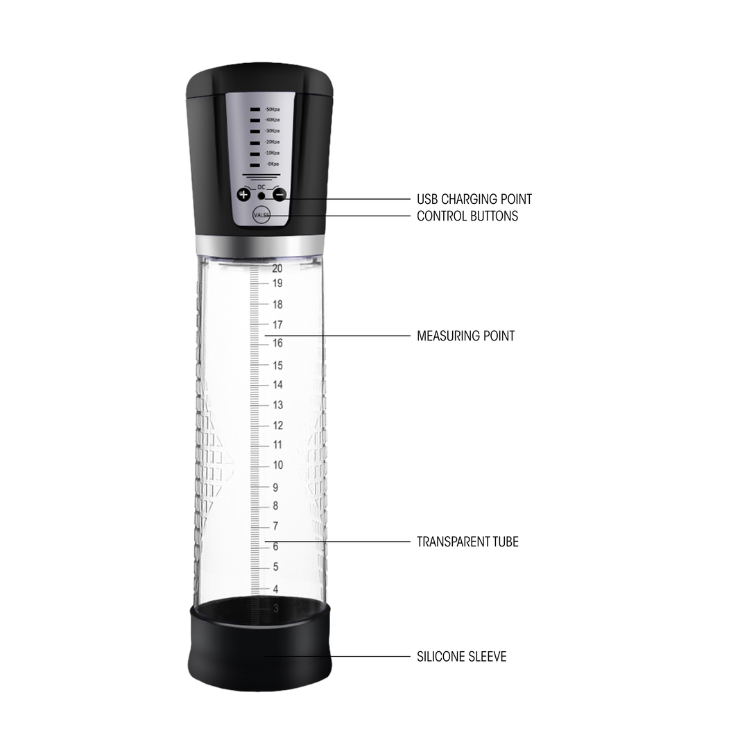 Premium Rechargeable Automatic Pump - Transparent 3