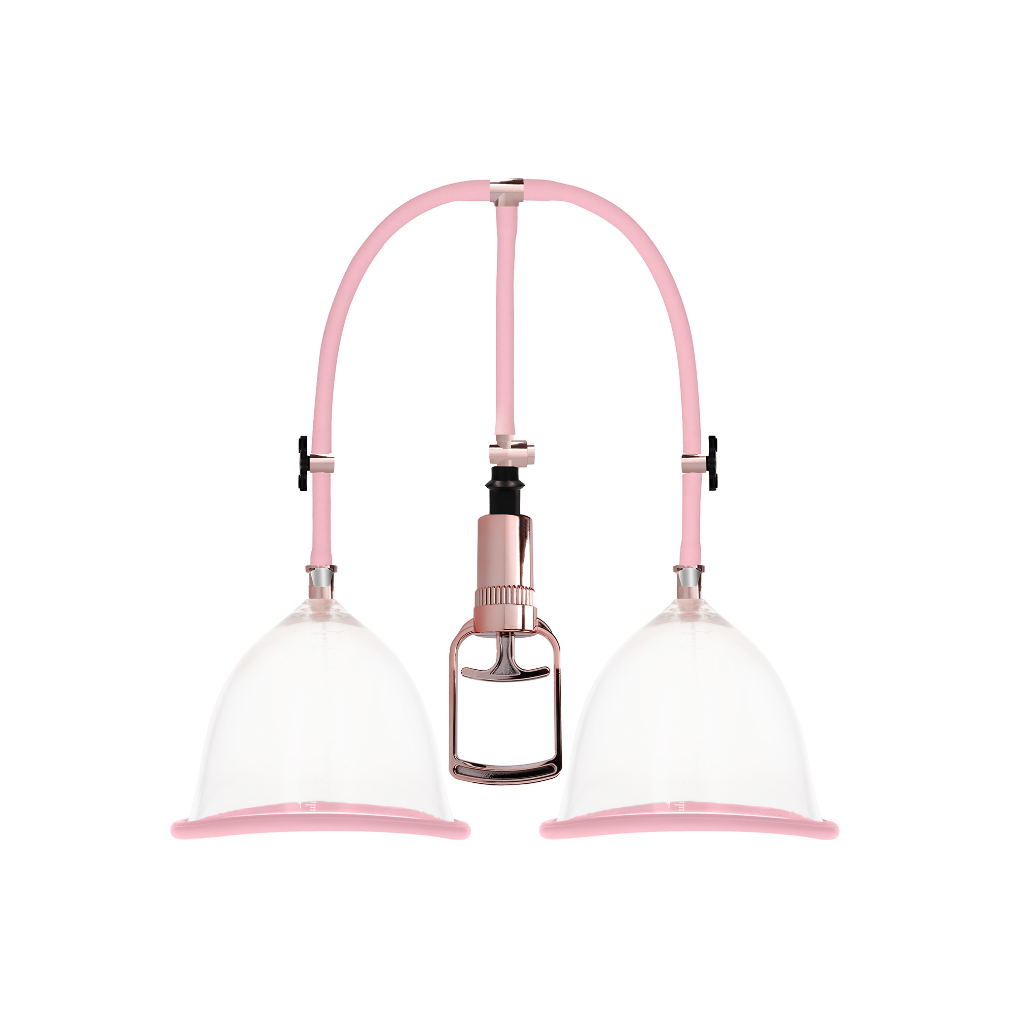 Breast Pump Set Large - Rose Gold