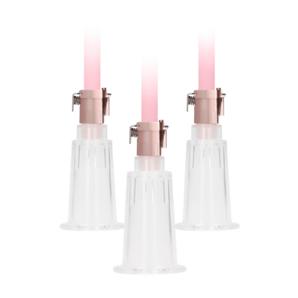 Clitoral & Nipple Pump Set Medium - Rose Gold