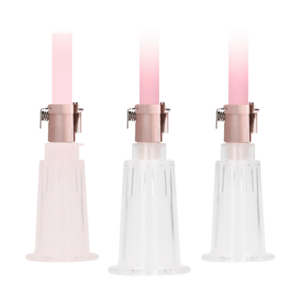 Clitoral & Nipple Pump Set Medium - Rose Gold