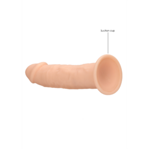 Silicone Dildo Without Balls - Flesh - 15.3 cm