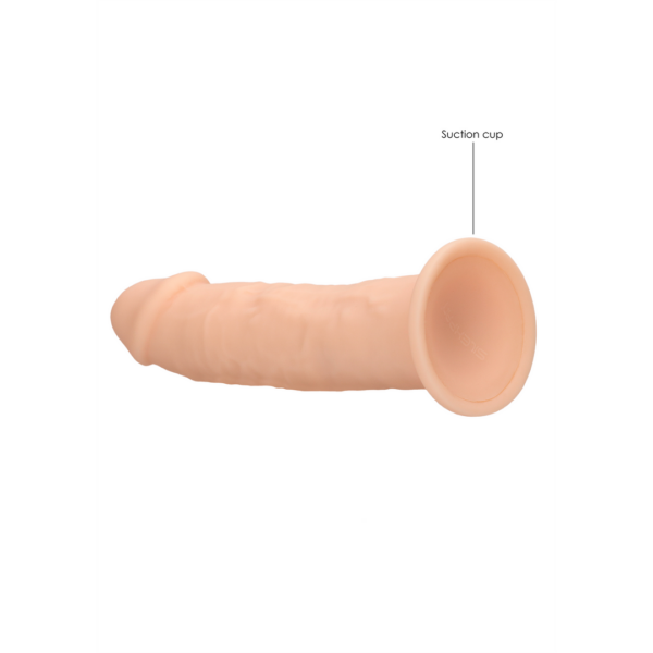 Silicone Dildo Without Balls - Flesh - 15.3 cm