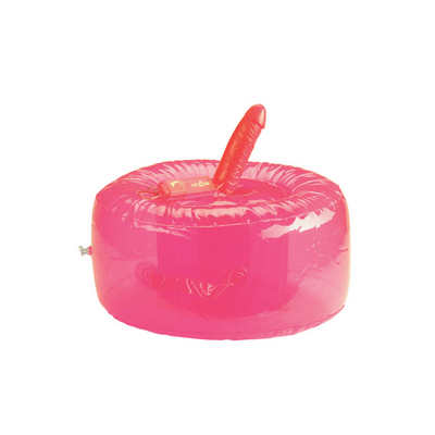 Vibrating Inflatable Ecstacy Lounge - Pink