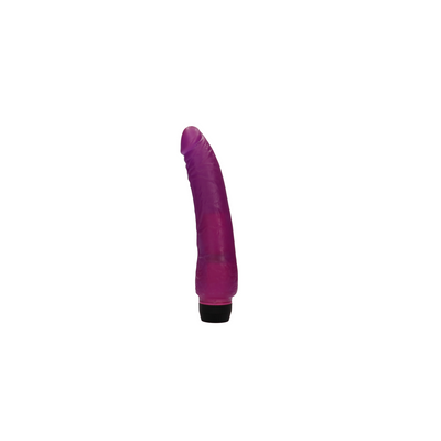 Jelly Vibrator - 23.5 cm - Purple