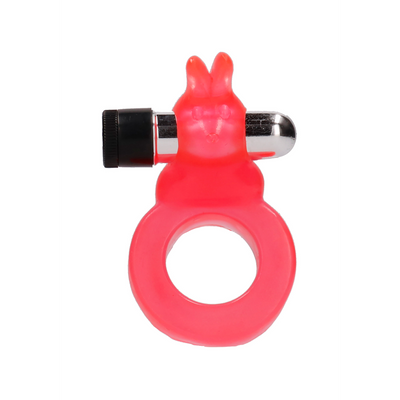 Jelly Rabbit Cockring - Red