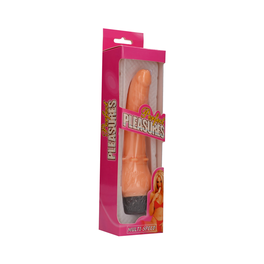 Perfect Pleasure Vibrator - 20 cm - Flesh