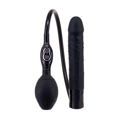 Inflatable Vibrator - Black