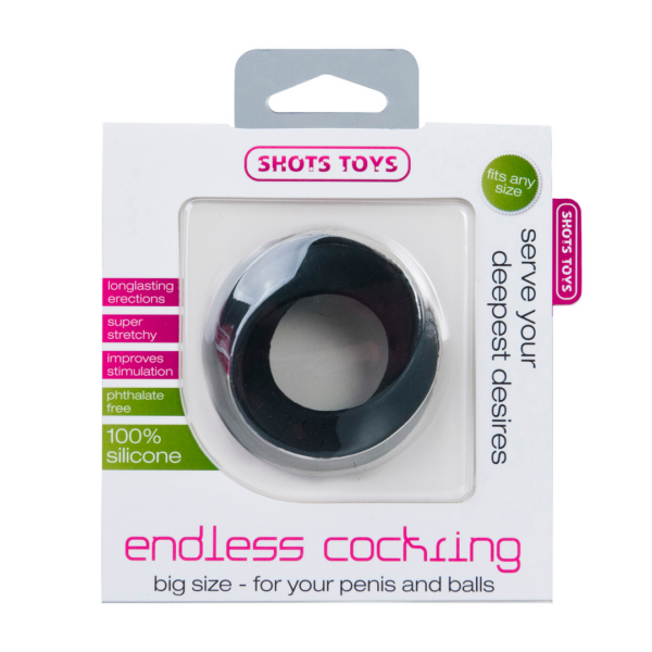 Endless Cockring Black Big