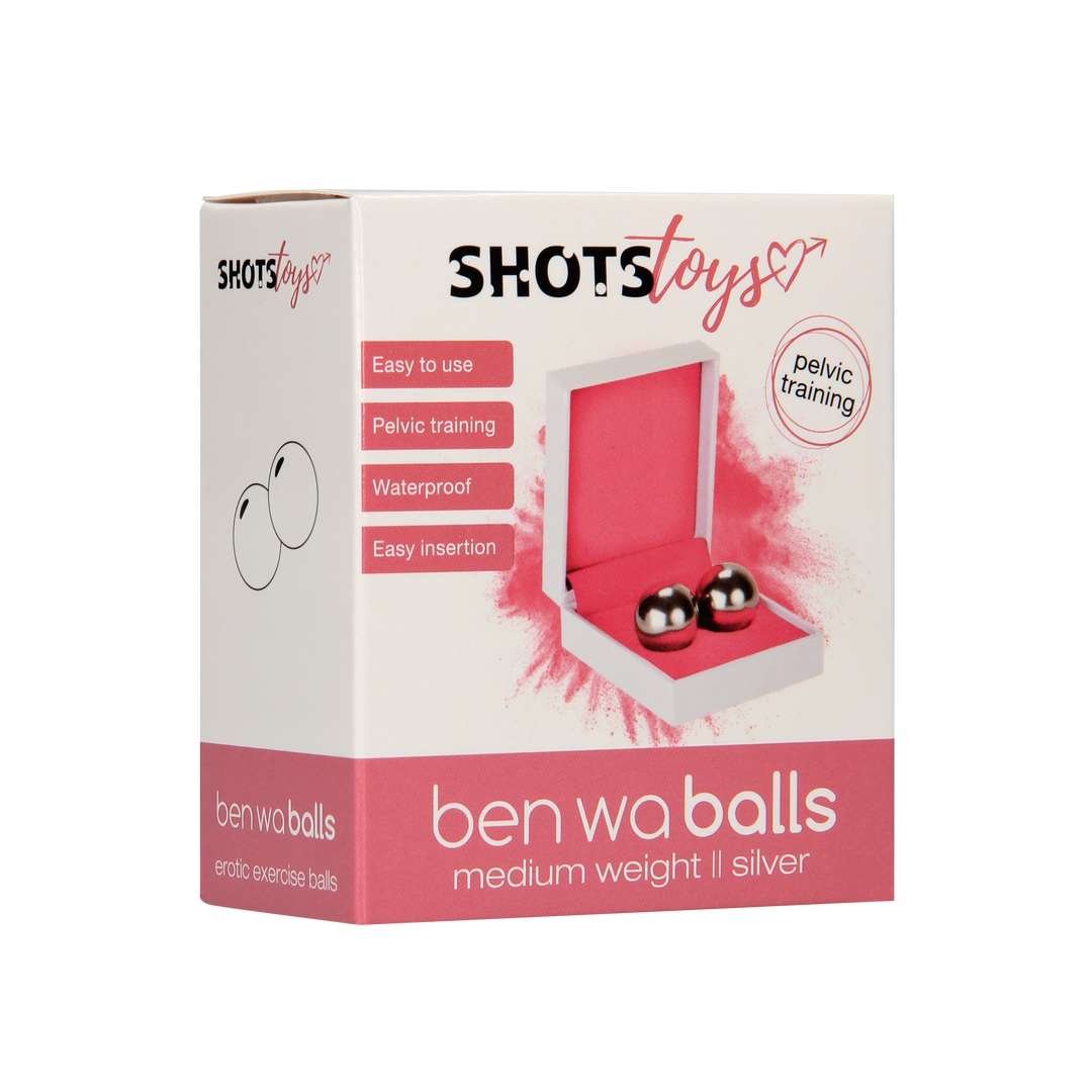 Ben Wa Balls - Medium Weight - Silver