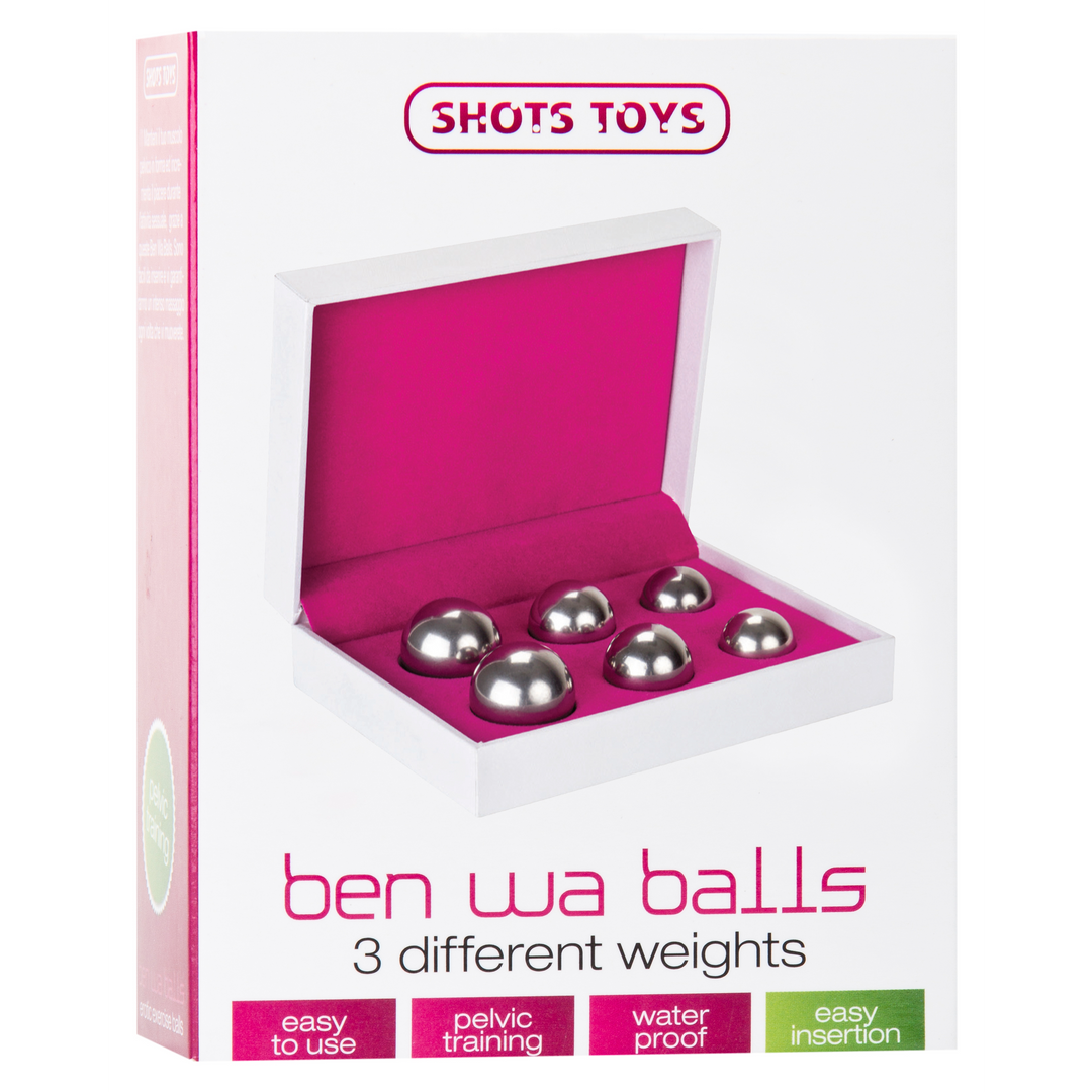 Ben Wa Balls Set Silver