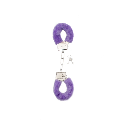 Furry Handcuffs - Purple