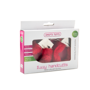 Furry Handcuffs - Red